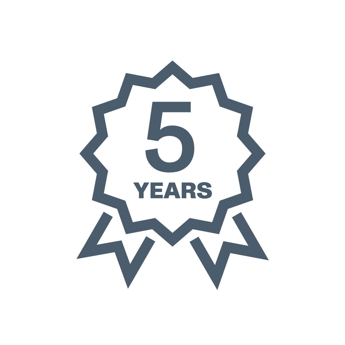 Icon Warranty Blue Grey