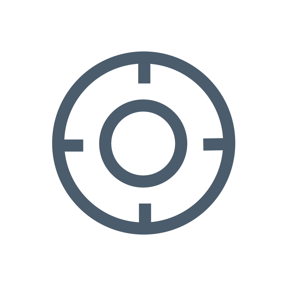 Icon Location Blue Grey